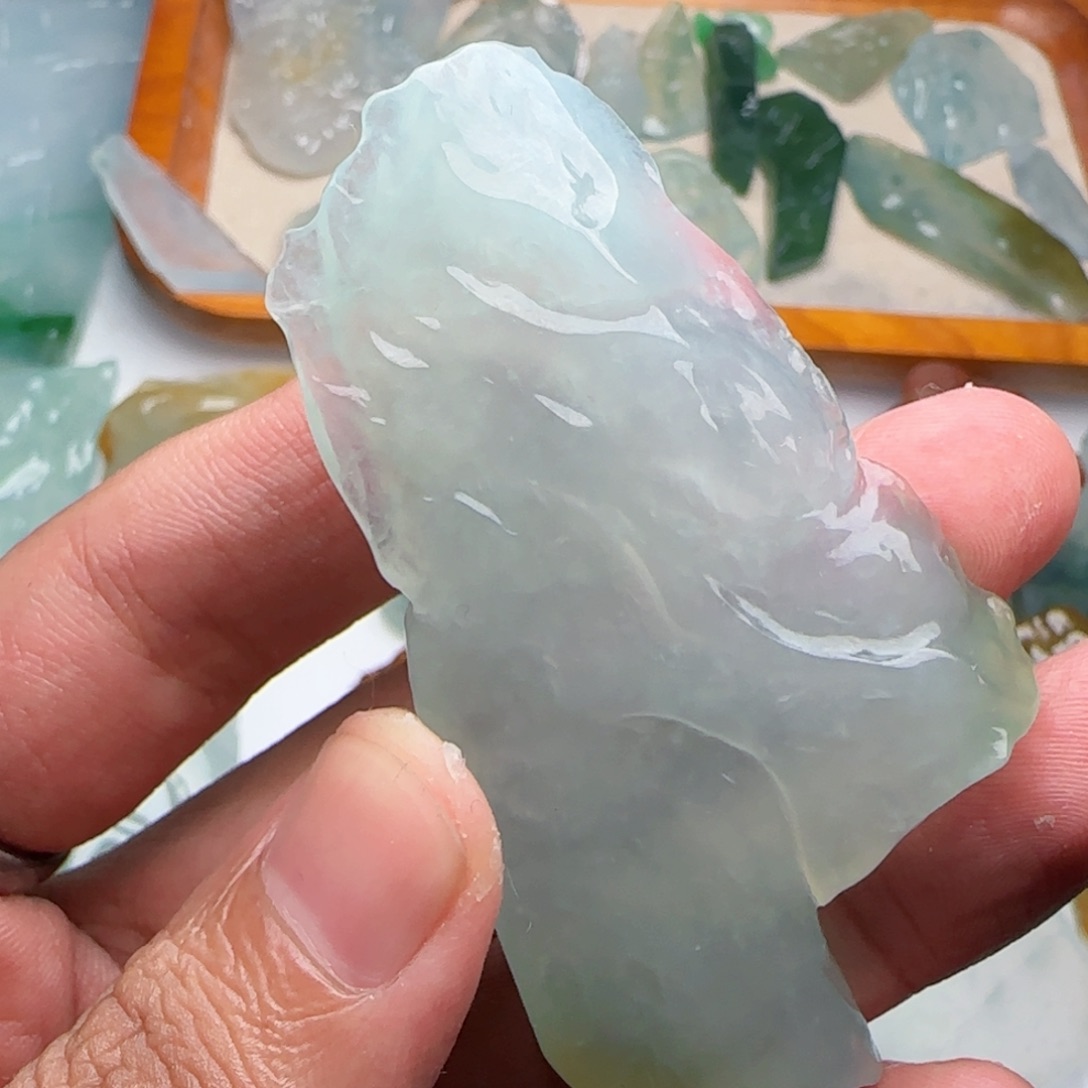 定制翡翠未镶嵌g****n不包工