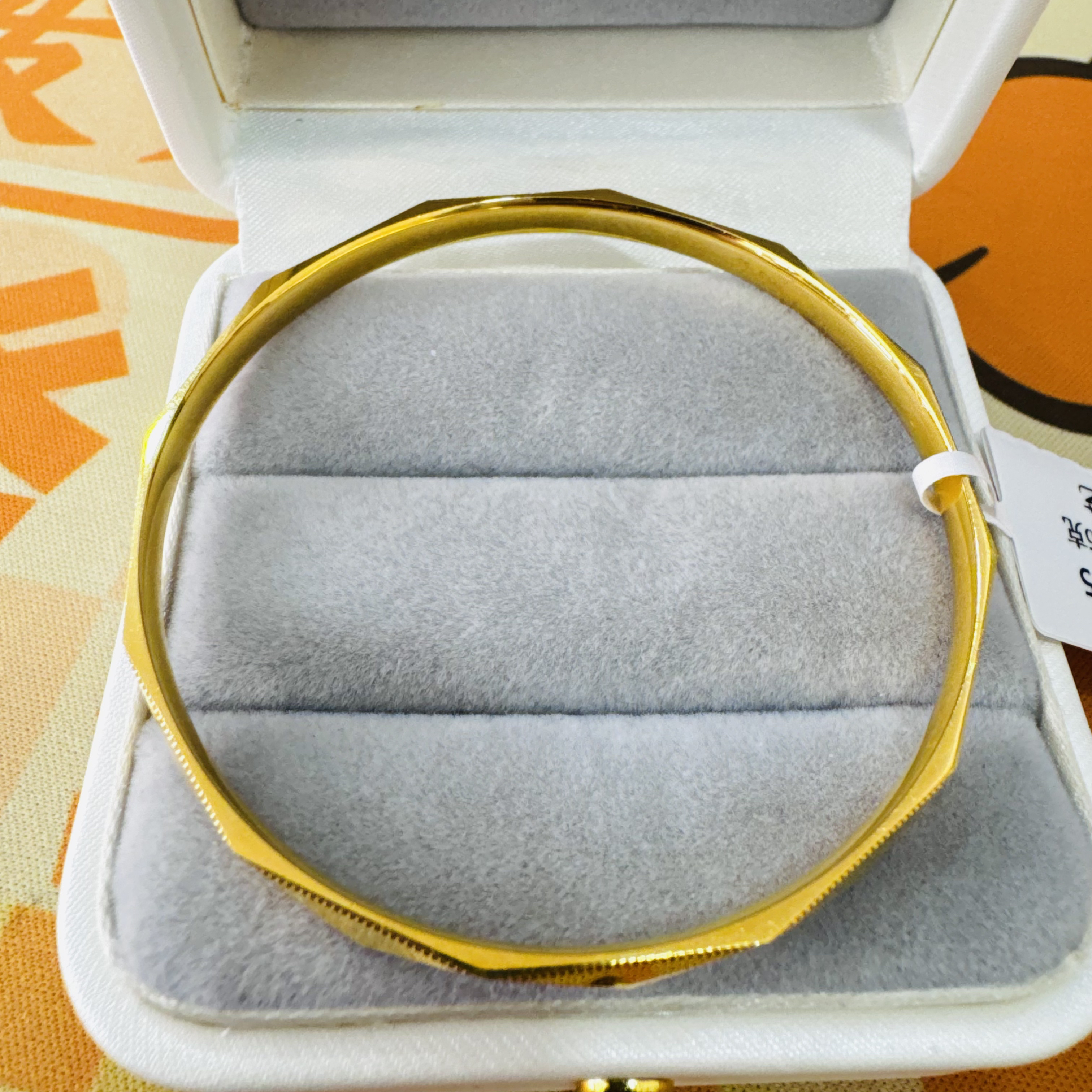 【陈晨专享】足金999饰品 方块手镯 23.15 GP