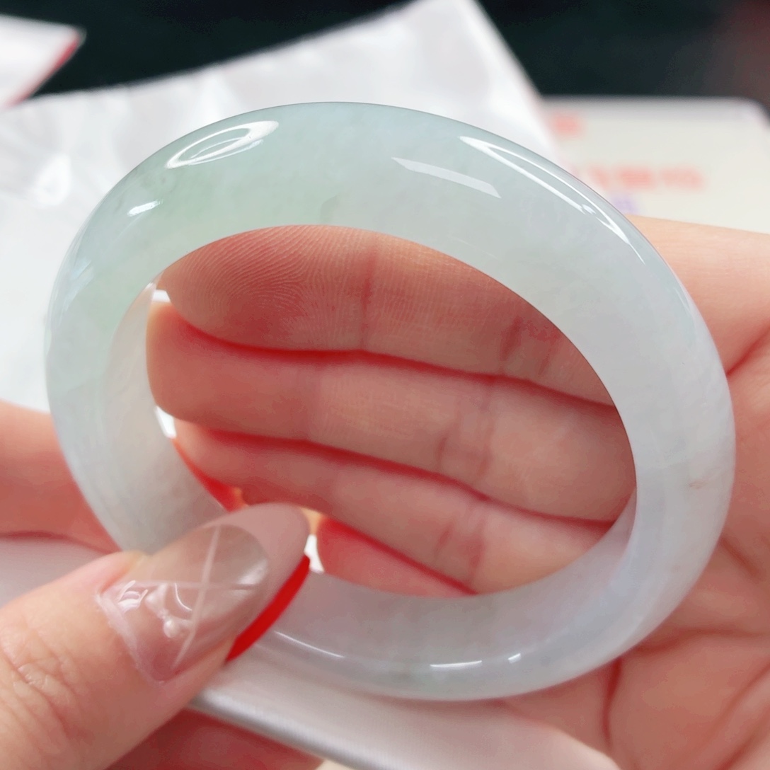 翡翠未镶嵌手镯56x14