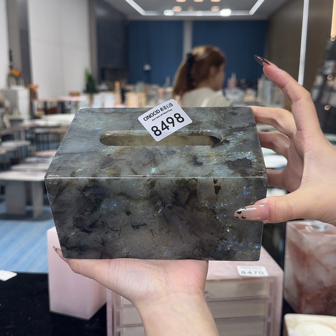 8498蓝翡翠小纸巾盒福利