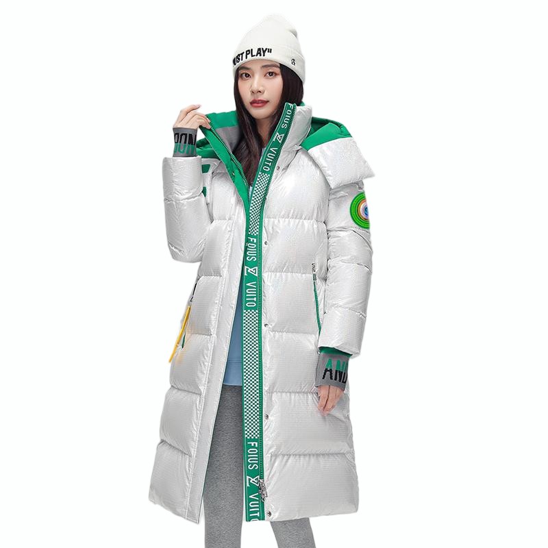 立领休闲风长款解构双拉中长款百搭休闲