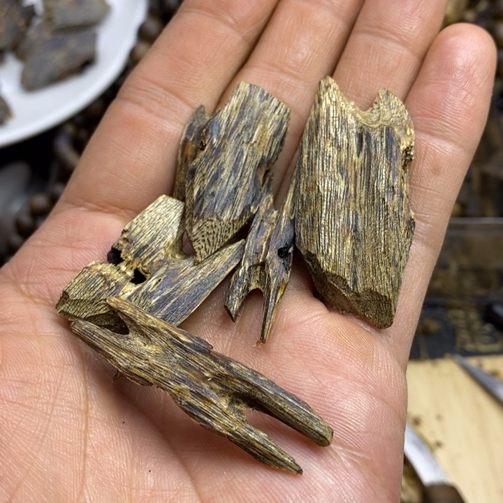 燥***柿沉香碎屑沉香棋楠沉香块料克重100克