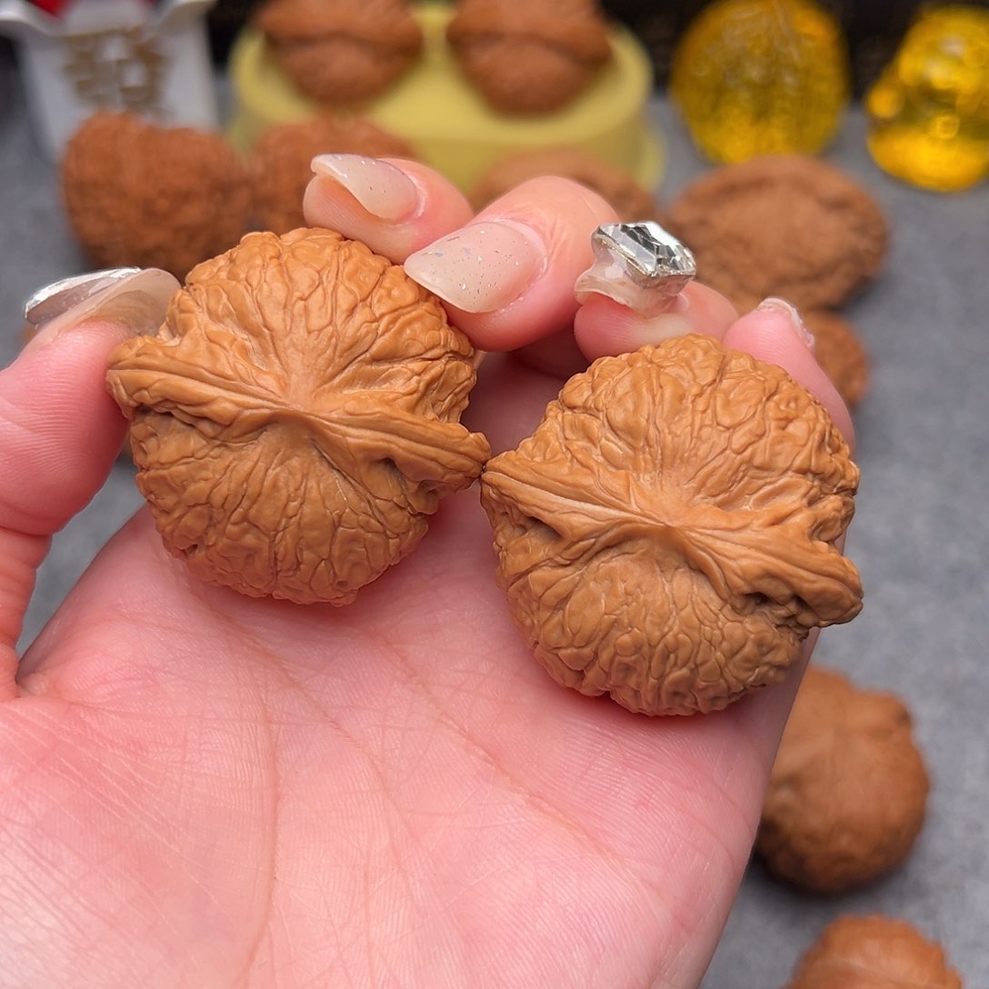 把件文玩核桃毕业精品精配乾隆磨40.8全品天花板