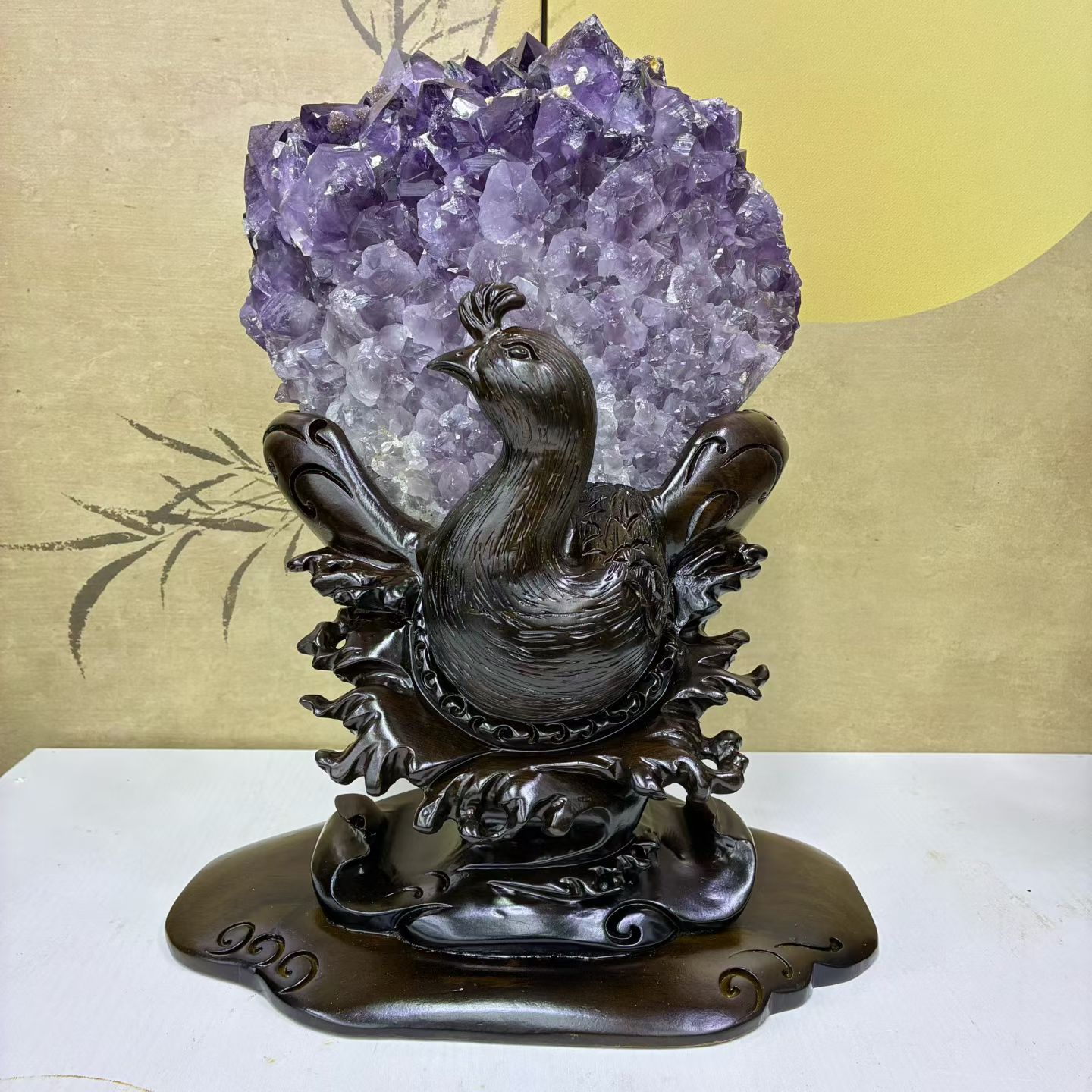 天然巴西紫晶洞（直播链接）