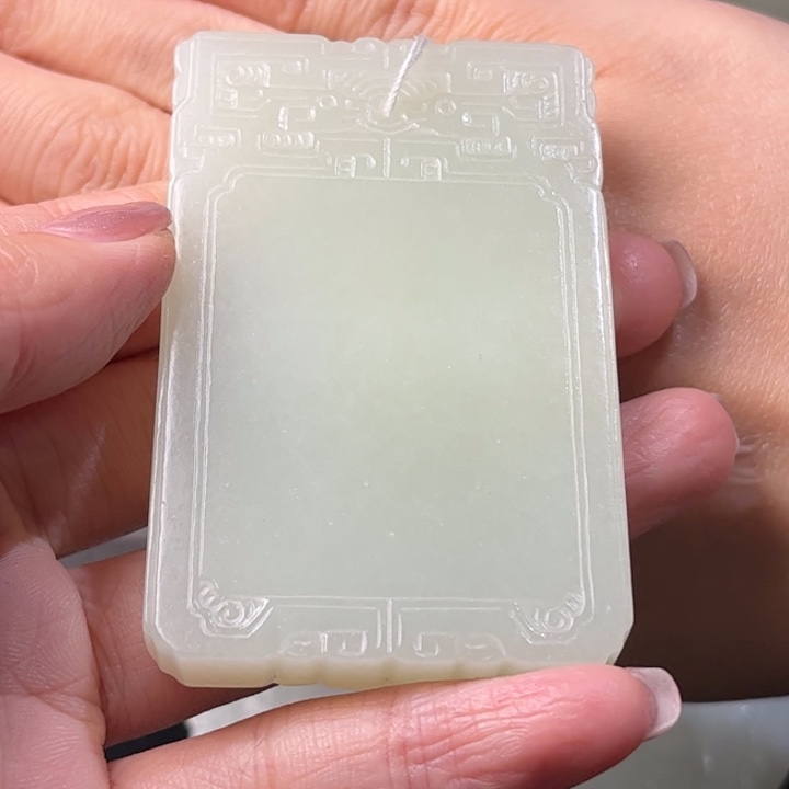 和田玉挂件未镶嵌天**德