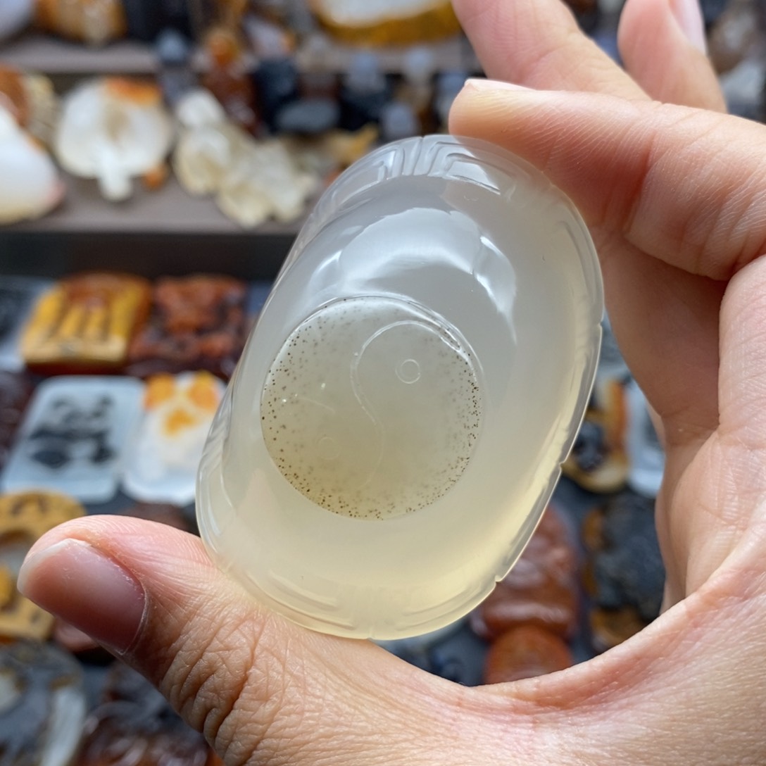玛瑙/玉髓吊坠(不含链)未镶嵌