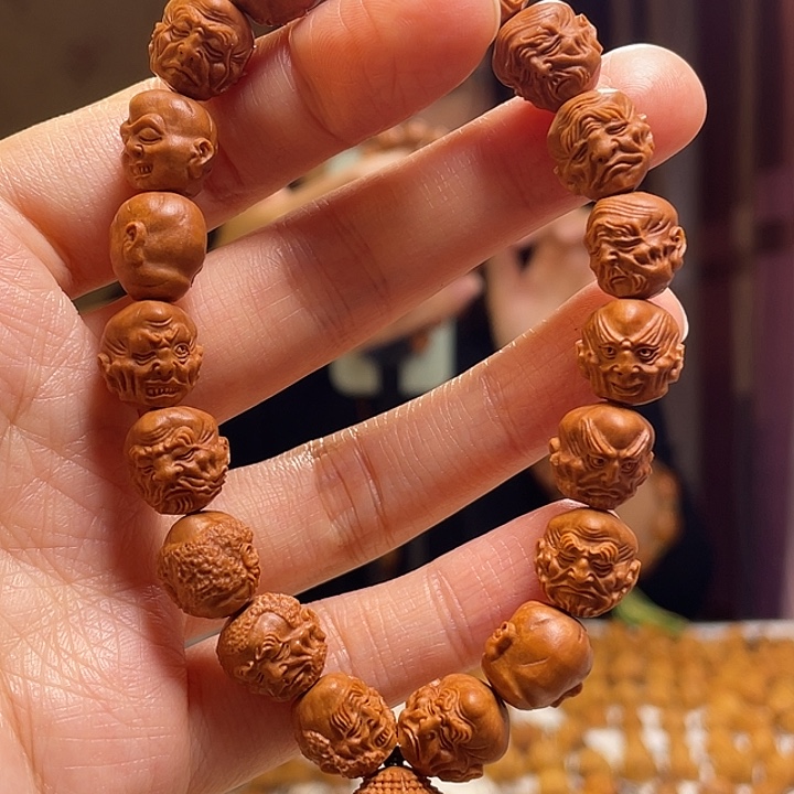 手串/手链橄榄核龙纹桃核