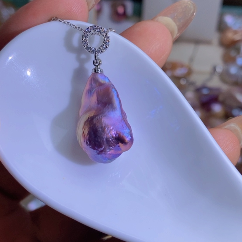 【闪购商品】淡水珍珠天然淡水珍珠合金