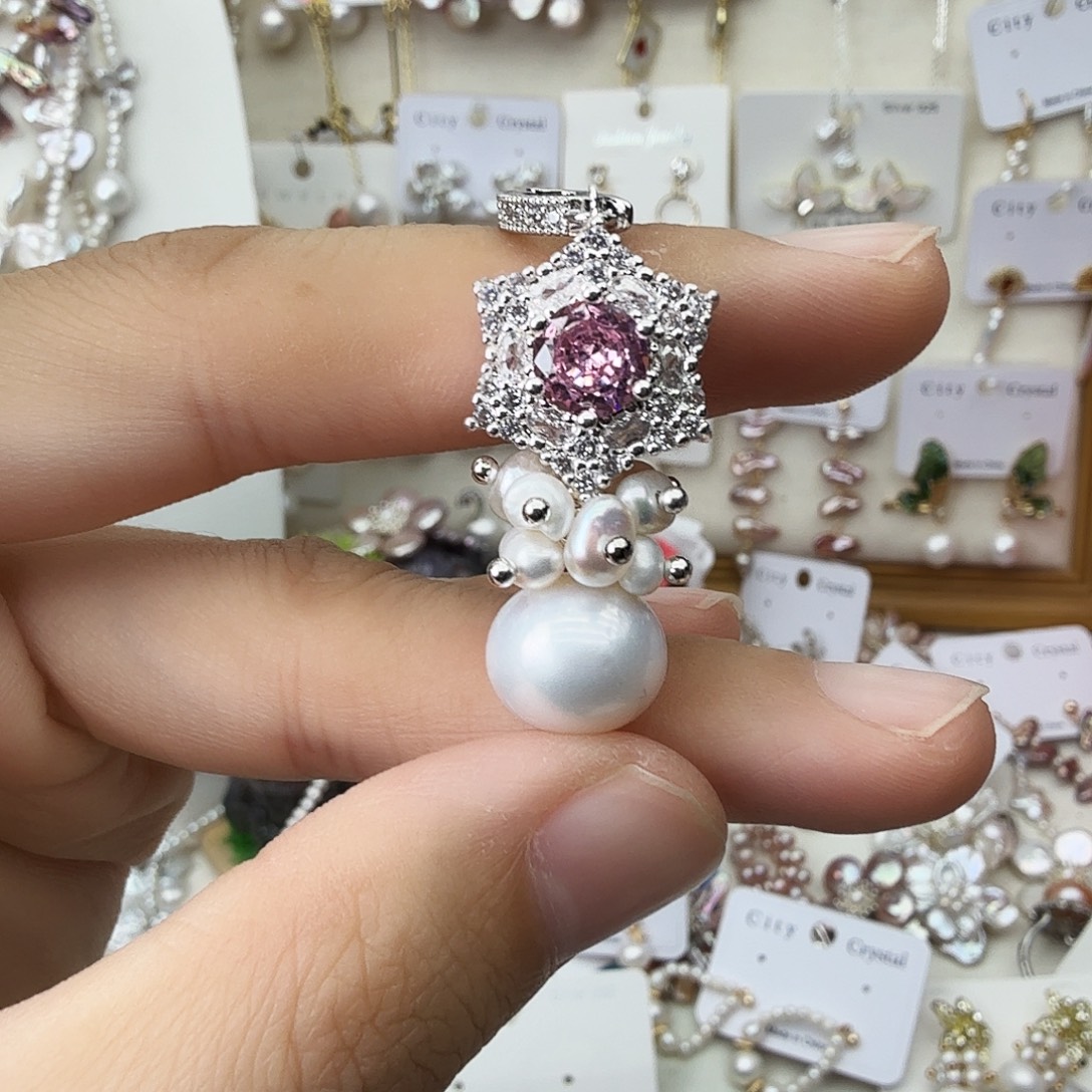 颈饰淡水珍珠未镶嵌