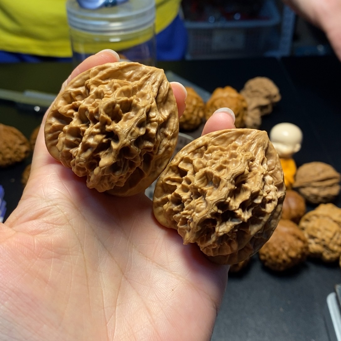 文玩核桃把件31号帝王45尺打底