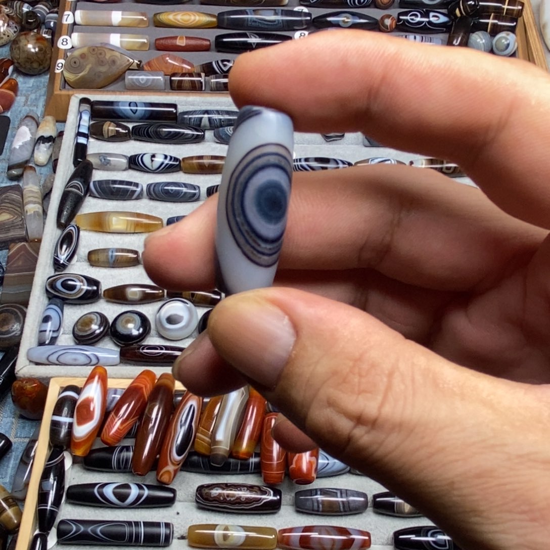 未镶嵌玛瑙/玉髓珠宝半成品