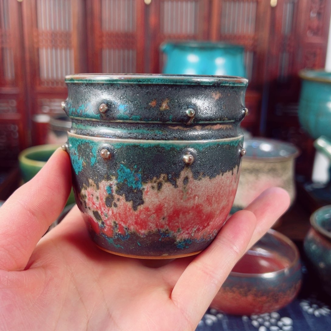 李自伟钧瓷精品主人杯