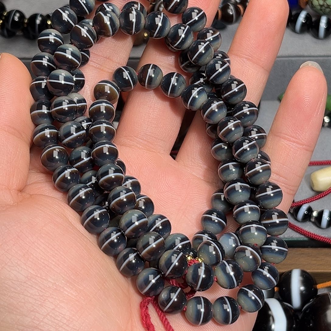 DIY琉璃一线108串珠一物一发