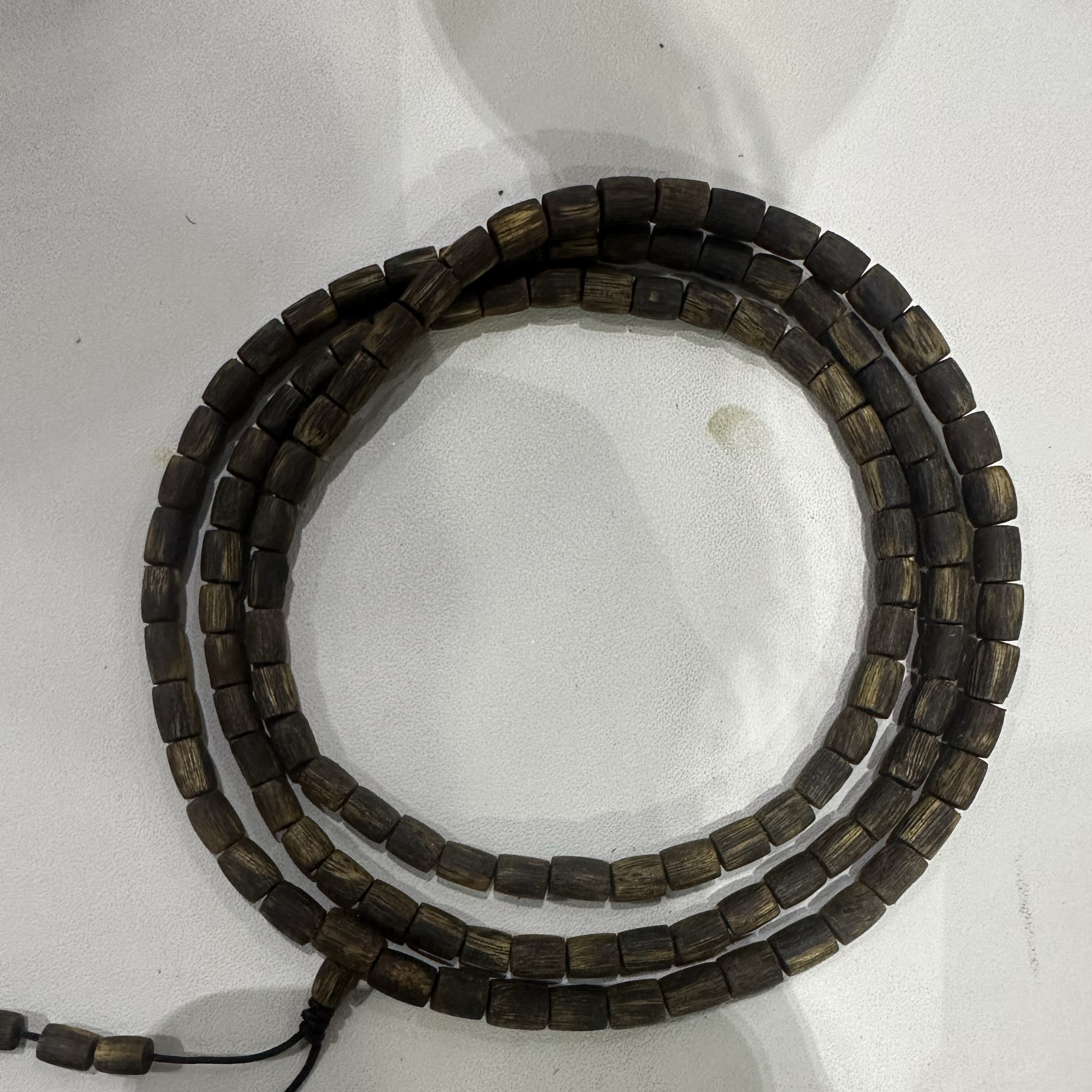 沉香沉香手串 沉水随形多圈025578