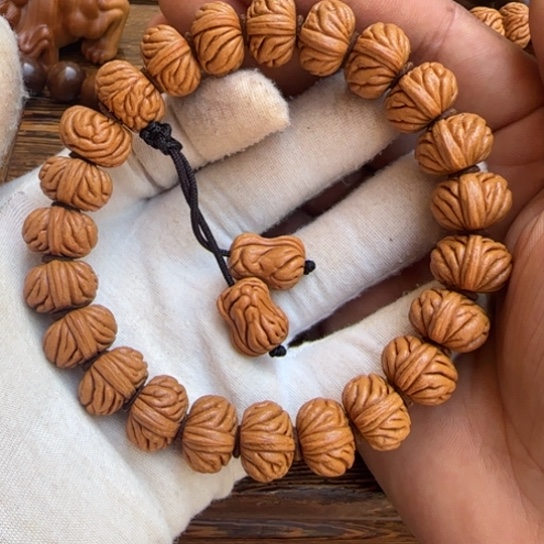 拼*全陈化老料把件串