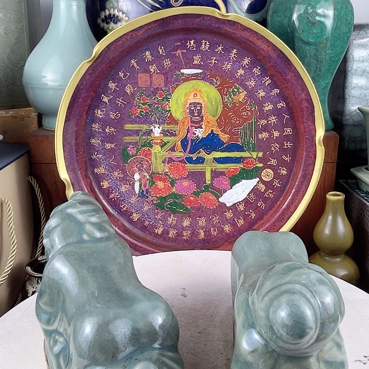 摆件手工制作陶瓷摆件