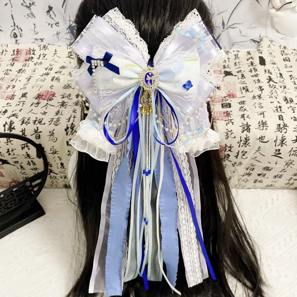 新国风古风洛丽塔长瓢压夹发饰