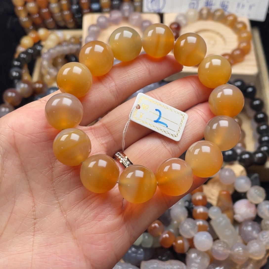 玛瑙/玉髓未镶嵌手链