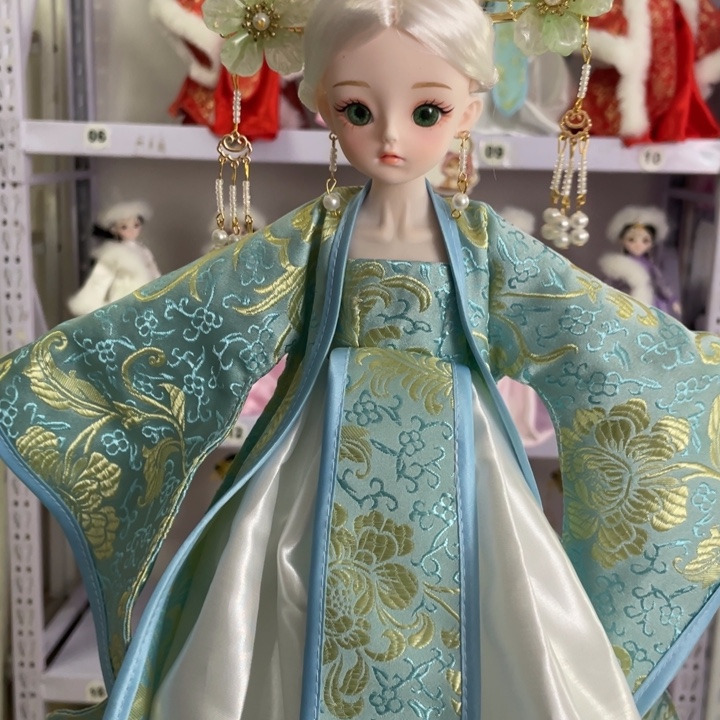 布艺漫美手工娃娃摆件礼品摆件娃娃好看