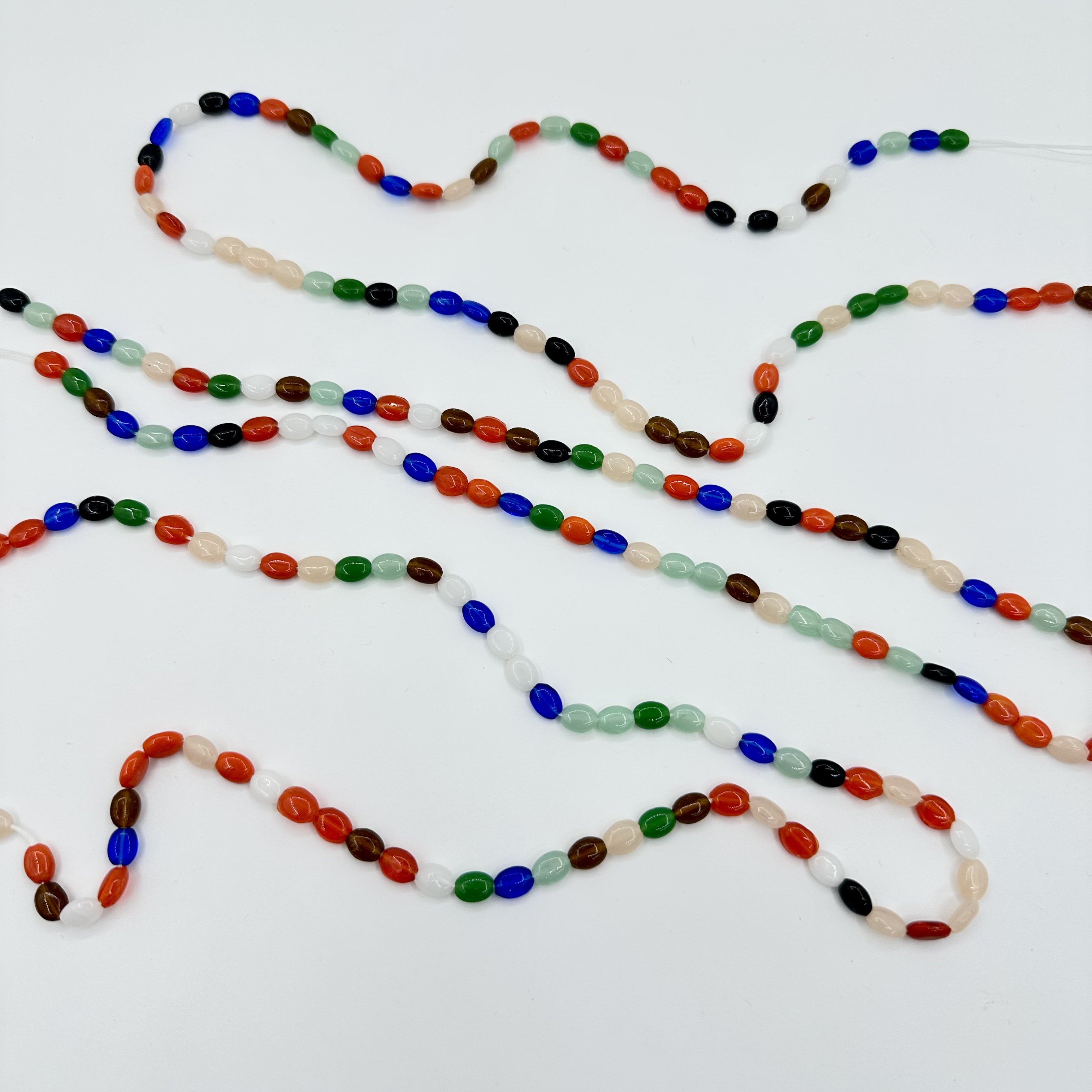 半透明糖豆尼泊尔西亚非洲进口手工琉璃diy串珠材料