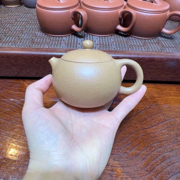 紫砂茶壶宜兴紫砂半手工艺