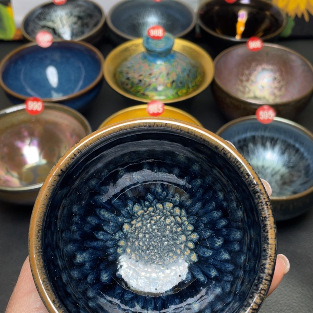 茶盏木***李923 建窑建盏茶盏