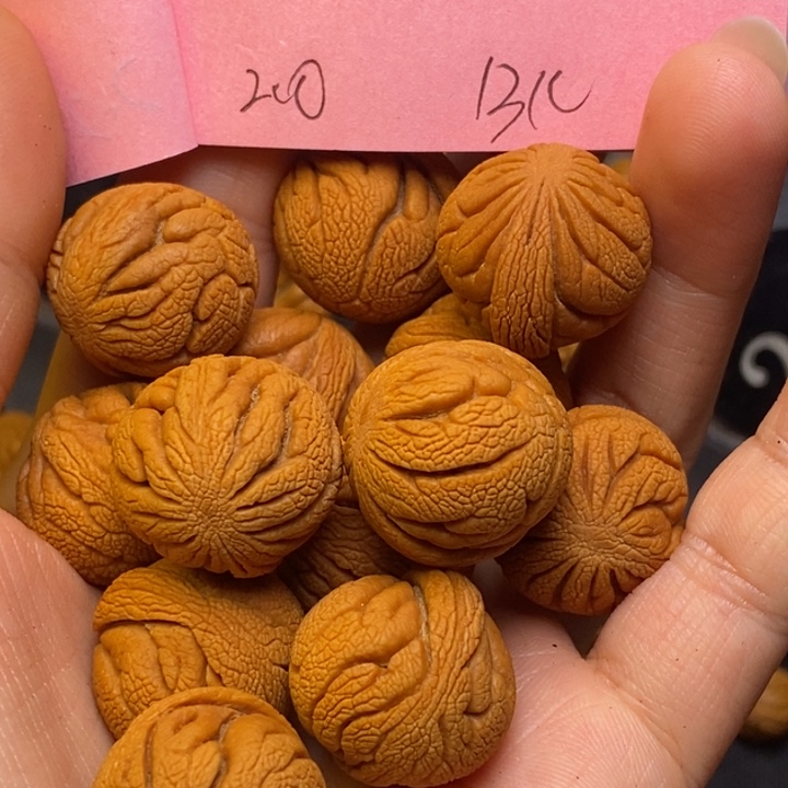 桃核吊坠秦岭龙纹20尺寸