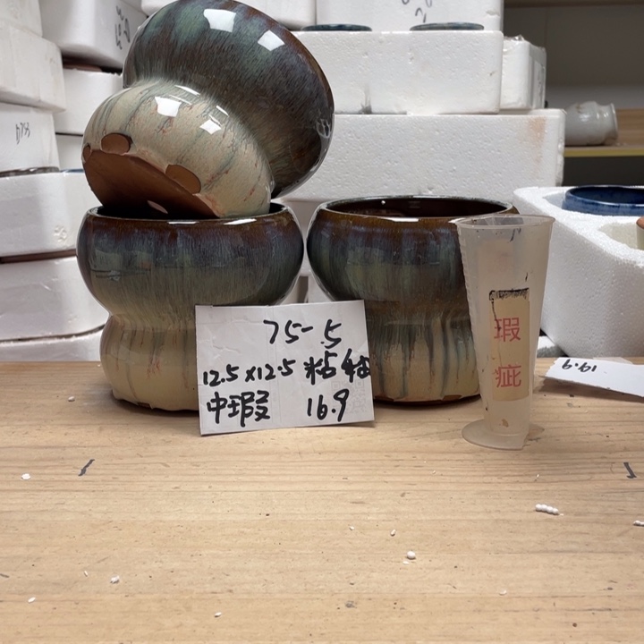 紫砂花盆多肉花盆微瑕5