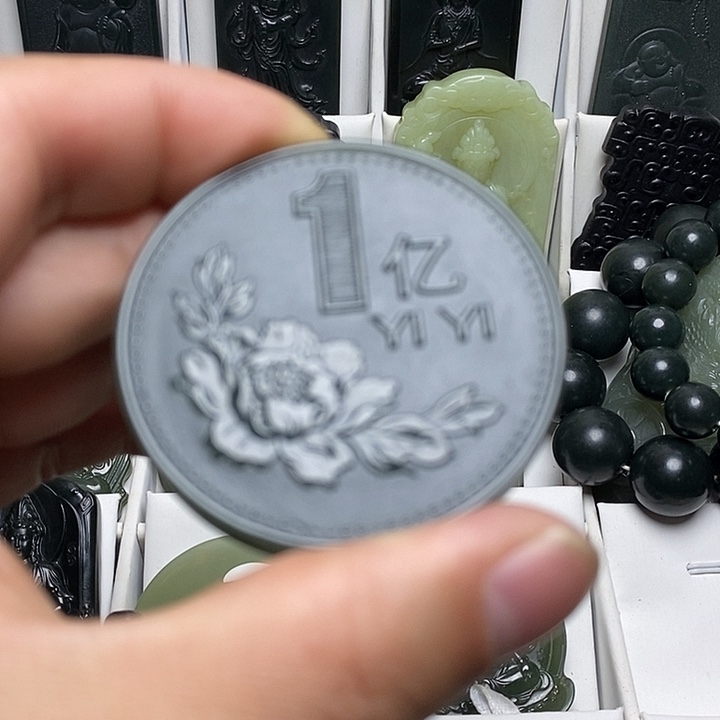 和田玉（青玉）未镶嵌颈饰