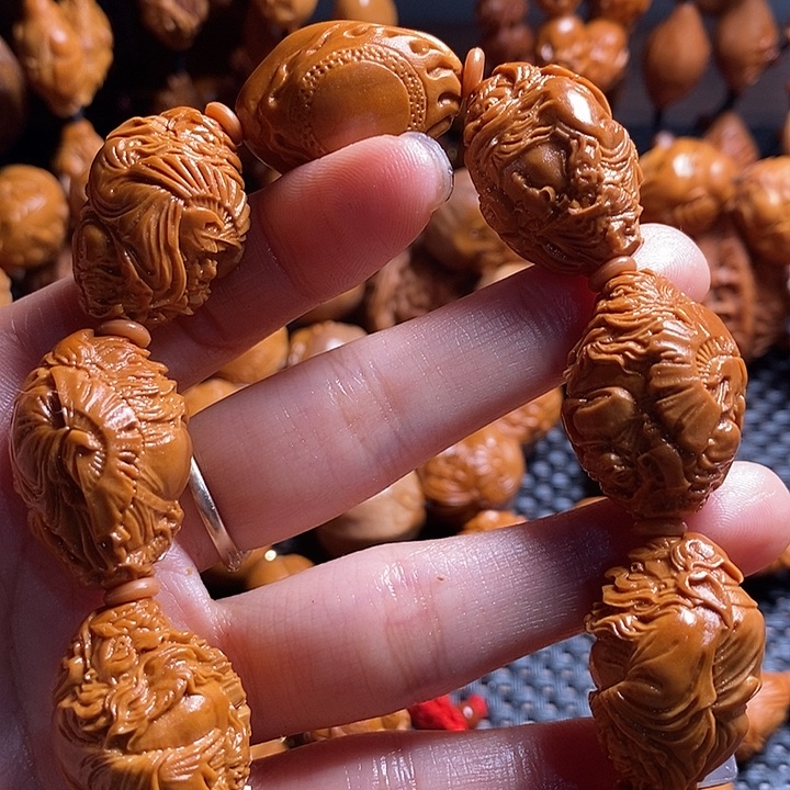 吊坠橄榄核明**性整身钟馗