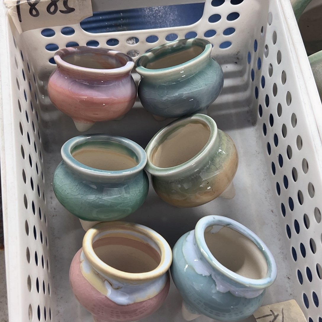 陶瓷多肉小花盆@@1885