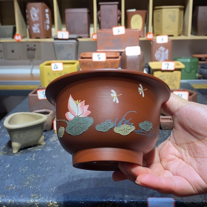 紫砂花盆紫砂文化