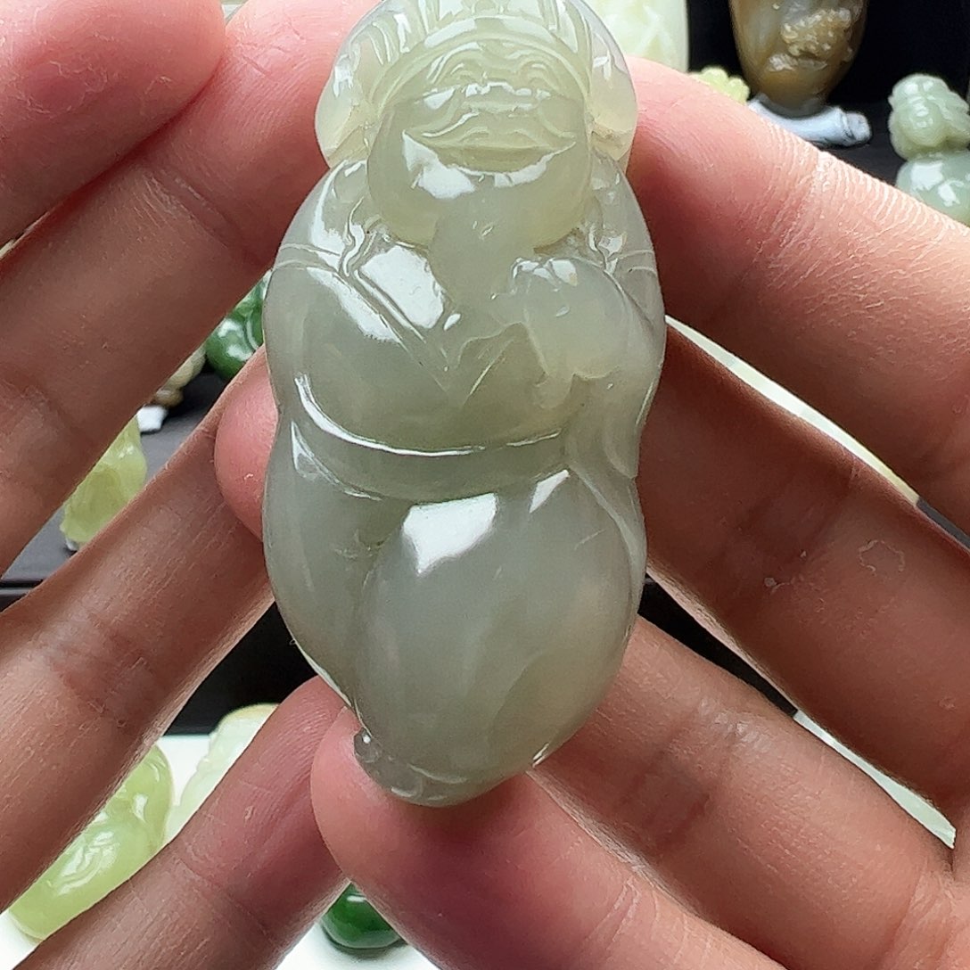 和田玉挂件未镶嵌