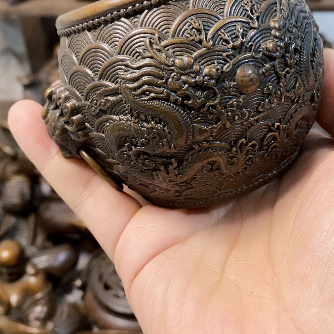 精品文玩铜器摆件 
