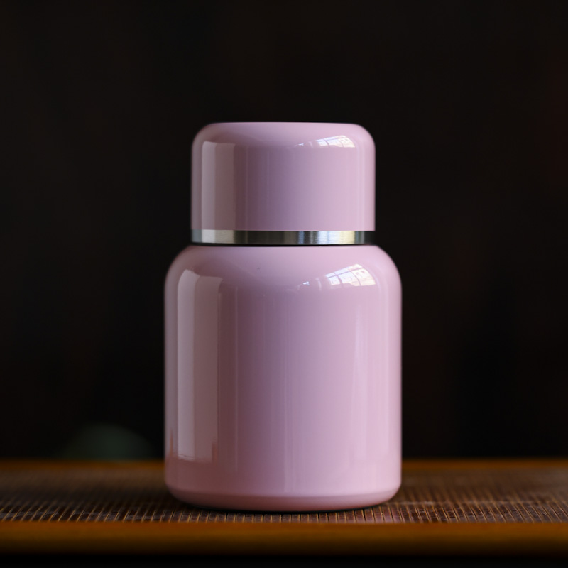 阿茶小炮蛋焖茶杯-粉色 260ml(斋居底款)（Q6281）