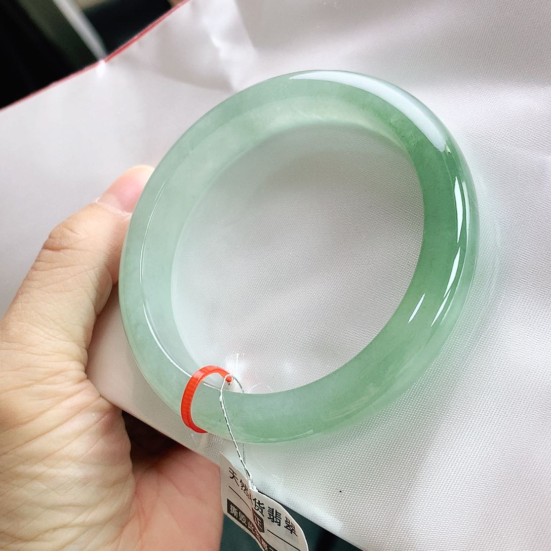 翡翠手镯未镶嵌麦*58+圈