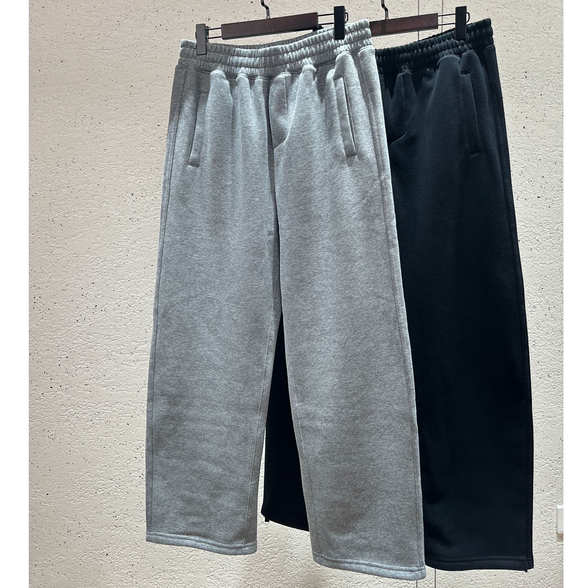 【布凡男装专属】冬季加厚紫标小弯刀直筒卫裤时尚百搭舒适休闲裤