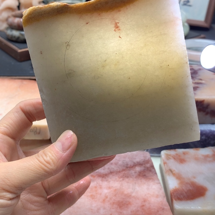 石英岩玉未镶嵌手镯