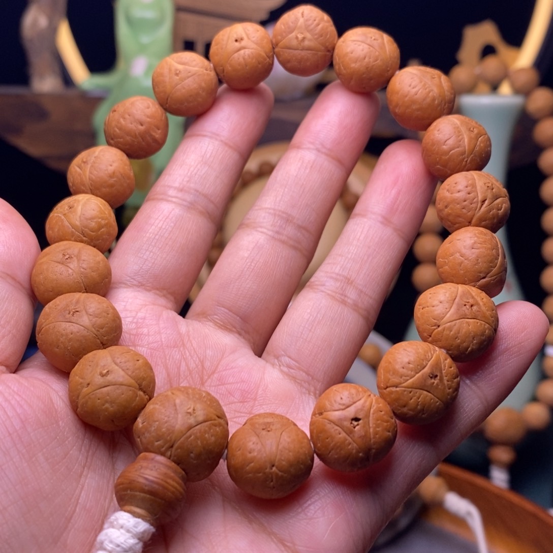 手串凤眼菩提14➕龙眼手串老籽