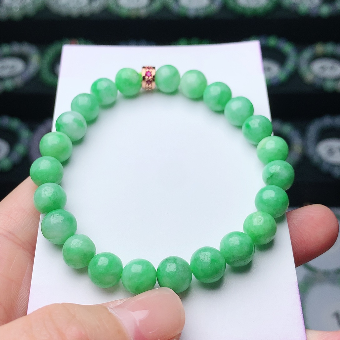 未镶嵌手链翡翠翡翠