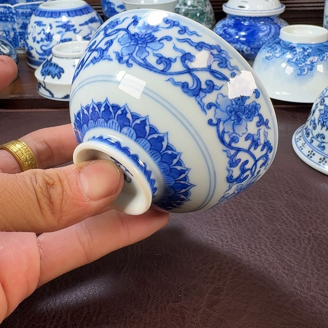 瓷片?***?现代景德镇陶瓷手绘茶具