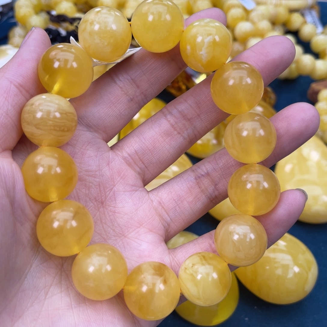 琥珀裸石未镶嵌琥珀蜜蜡w 249