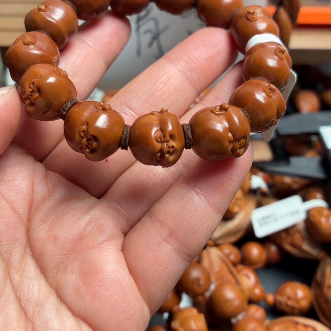 归***然橄榄核手串/手链橄榄