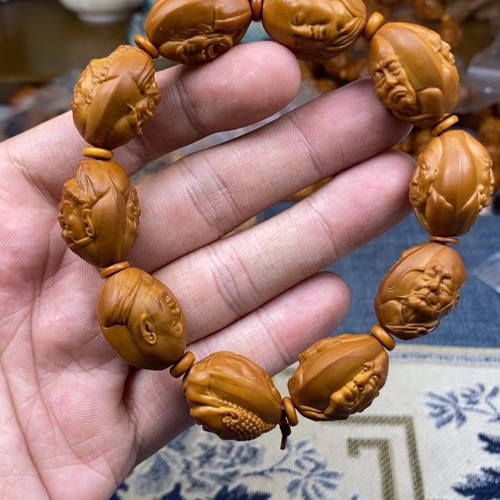 橄榄核手串/手链橄榄核雕工艺手串