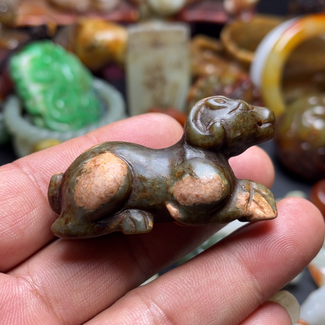 和田玉挂件未镶嵌