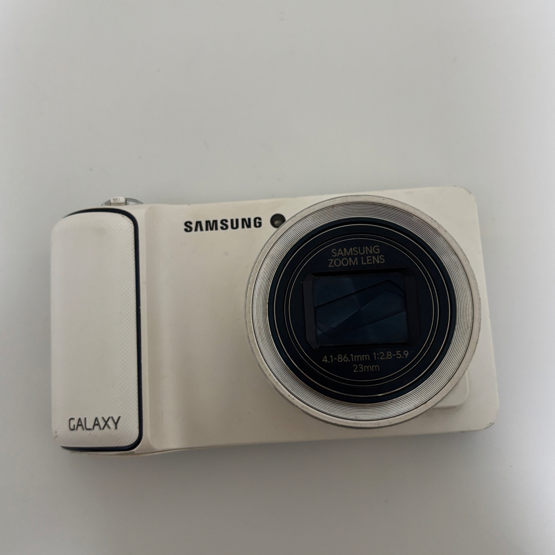9新 Samsung/三星 gc110白色福利1600w像素21倍长焦可玩性高