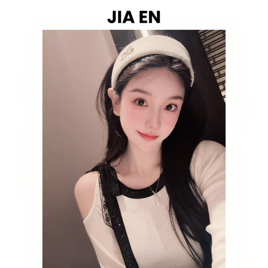 【CAIXIN佳恩】流光夜影·法式绵羊毛针织衫