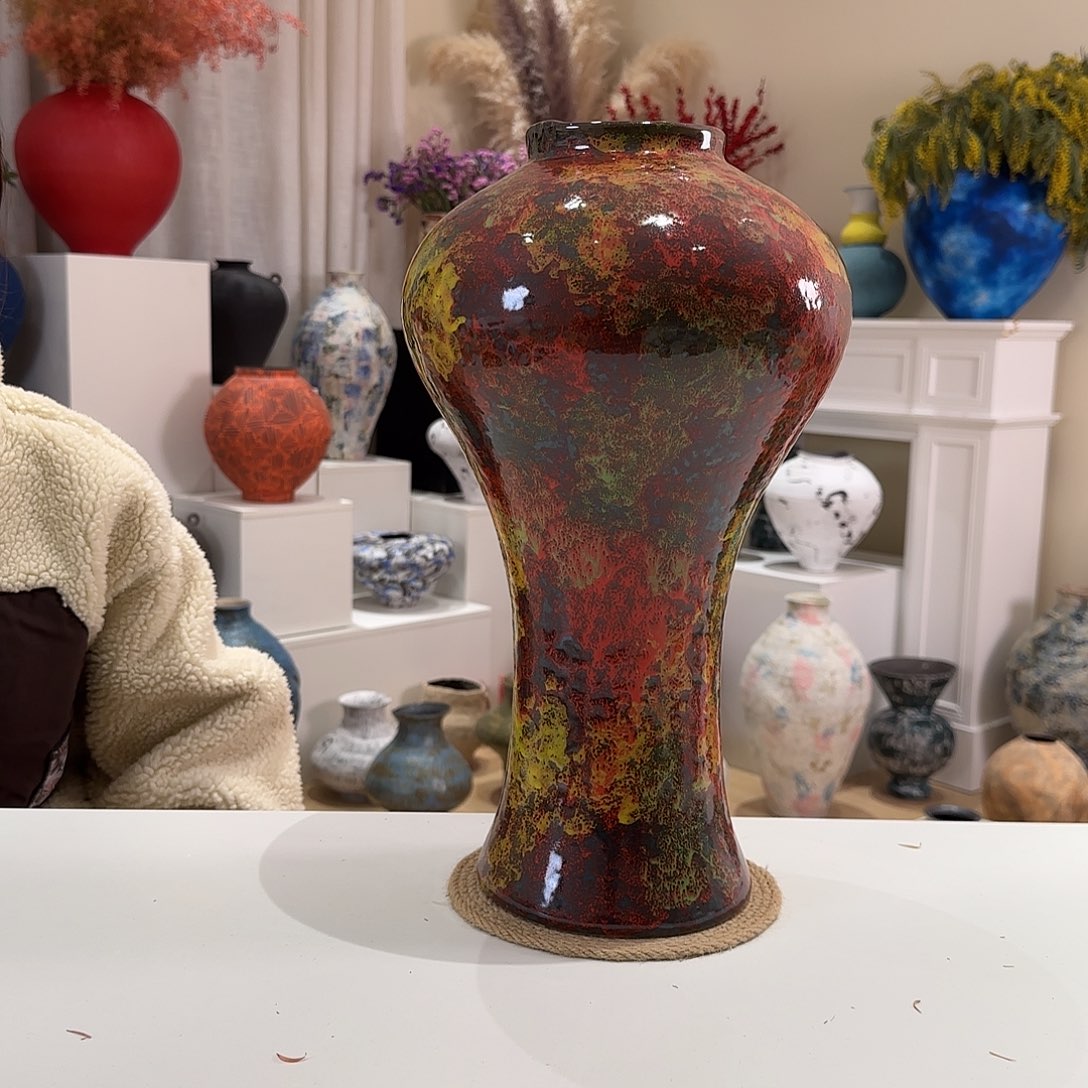 摆件景德镇陶瓷花瓶