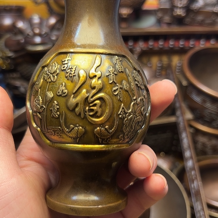 精美铜器摆件下单