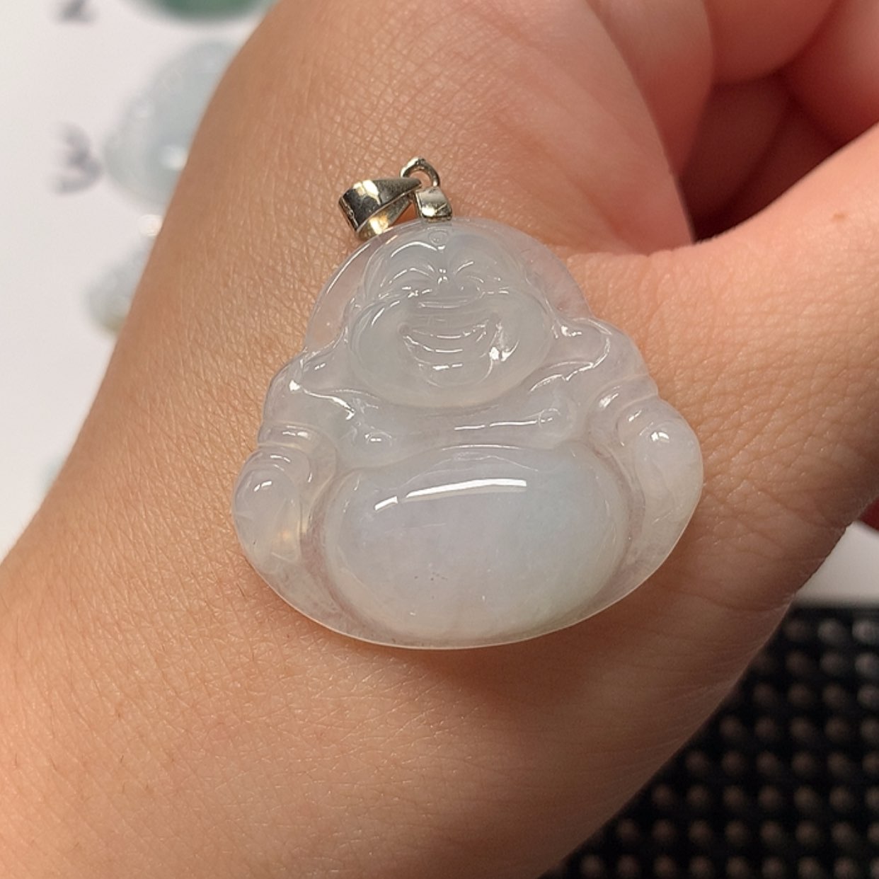 【闪购商品】翡翠未镶嵌颈饰佛公